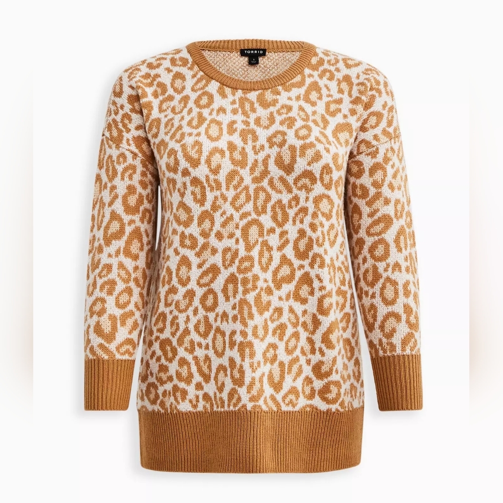 TORRID Leopard sweater